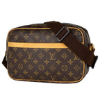 Louis Vuitton PM Crossbody Shoulder Bag Monogram Brown