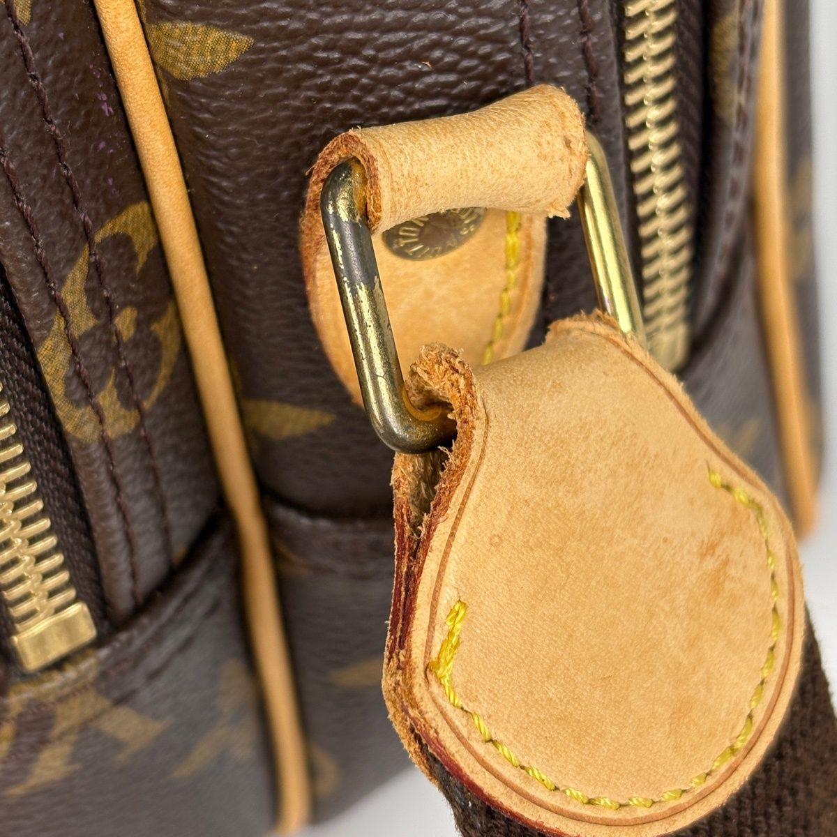 Louis Vuitton PM Crossbody Shoulder Bag Monogram Brown — view 5