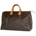 Louis Vuitton Speedy 40 Handbag Monogram Brown