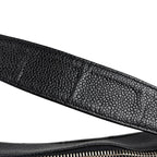 Chanel CC Logo Chain Shoulder Bag Quilted Caviar Leather Black — view 9