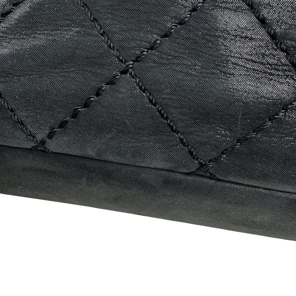 Chanel Wild Stitch Che Shoulder Bag CC Logo Black — view 7
