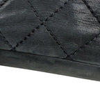 Chanel Wild Stitch Che Shoulder Bag CC Logo Black — view 7