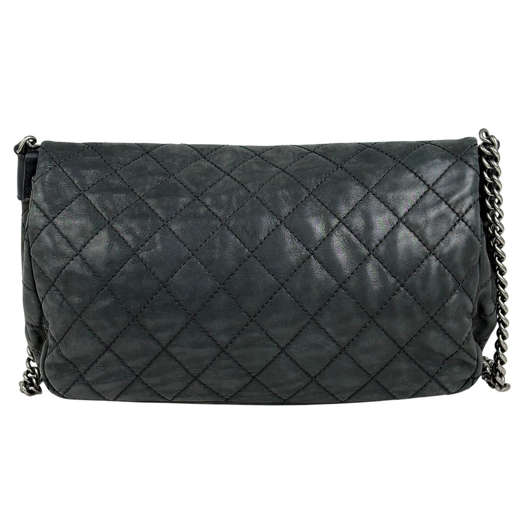 Chanel Wild Stitch Che Shoulder Bag CC Logo Black — view 3