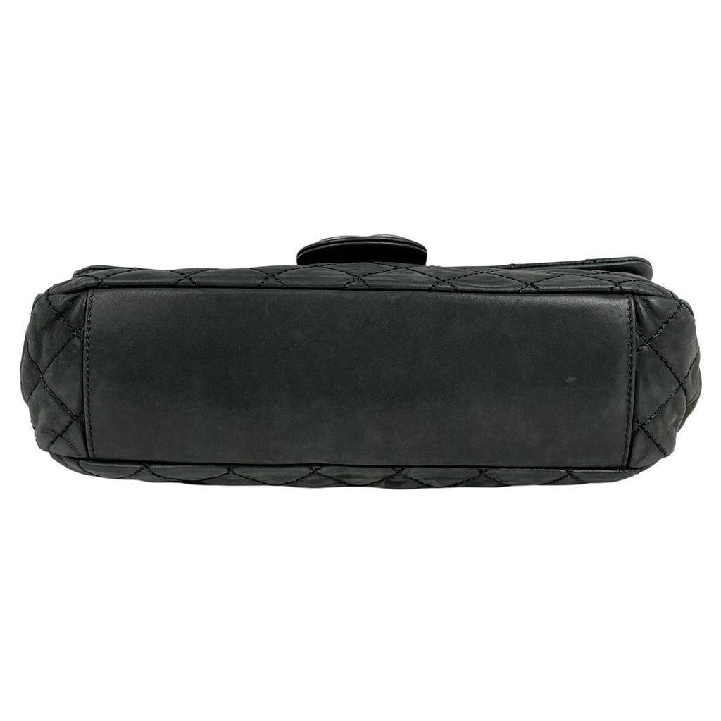 Chanel Wild Stitch Che Shoulder Bag CC Logo Black — view 5