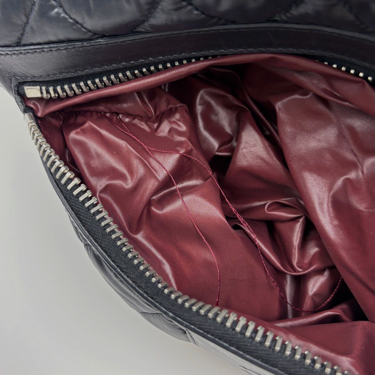 Chanel Midi Amu Tote Nylon Black — view 6