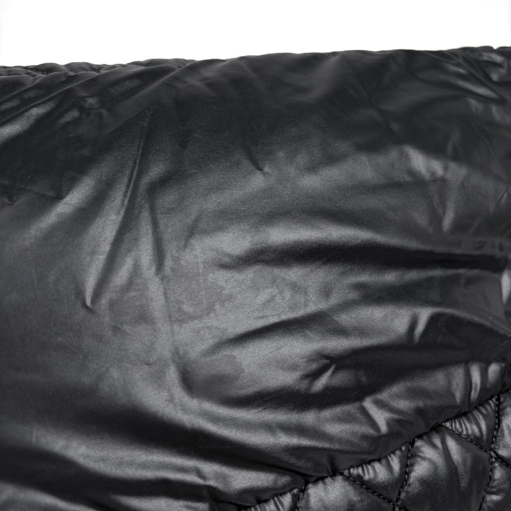 Chanel Midi Amu Tote Nylon Black — view 3