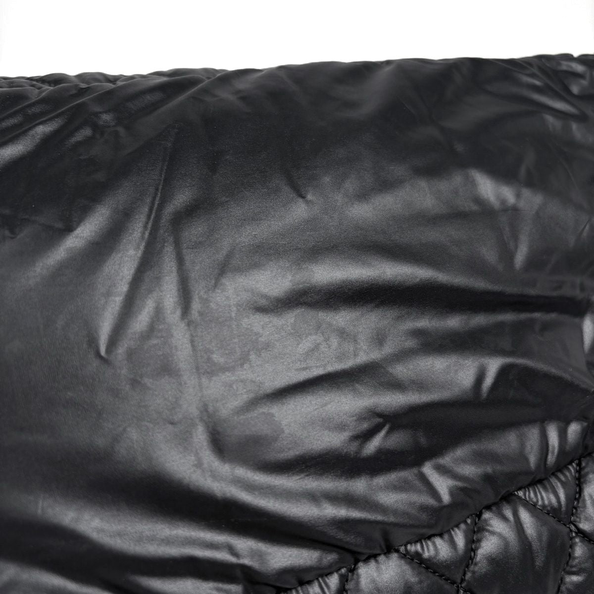 Chanel Midi Amu Tote Nylon Black — view 3