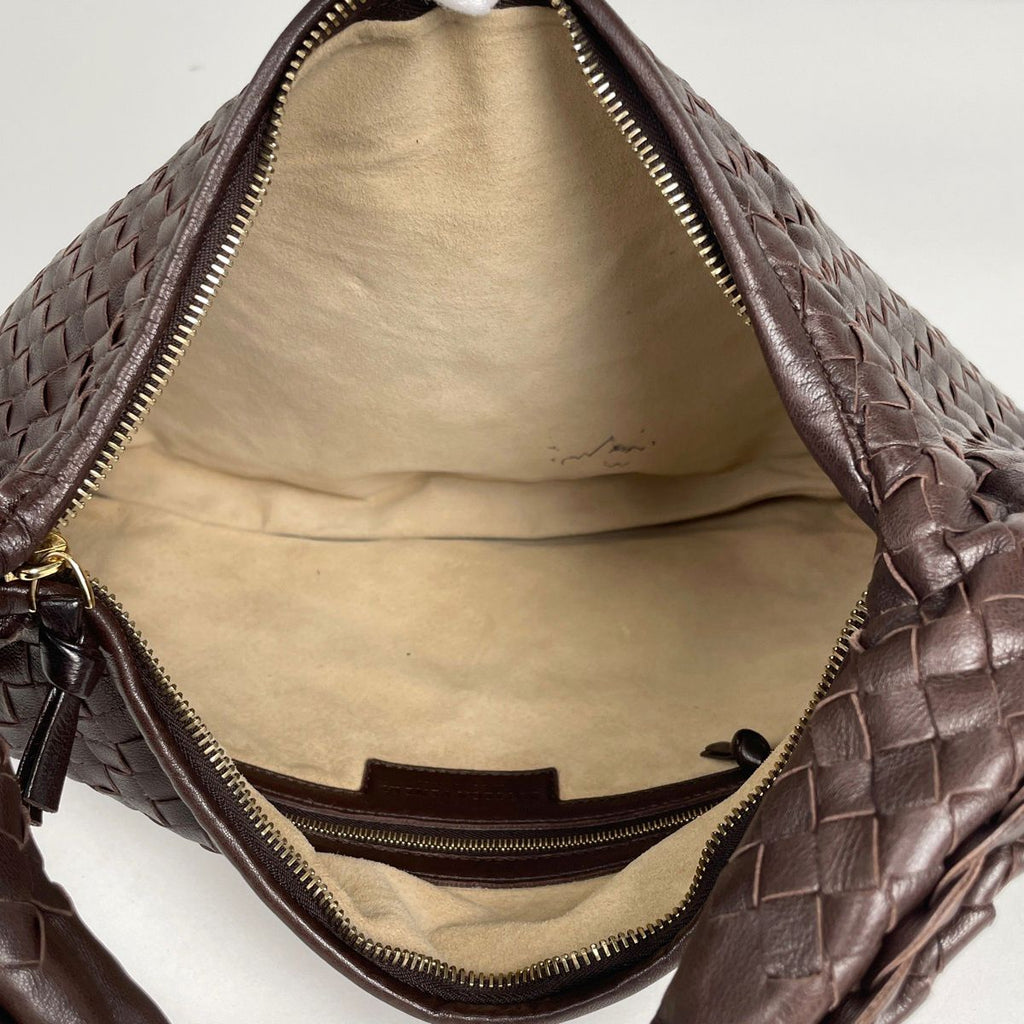 Bottega Veneta Shoulder Bag Bo Leather Brown — view 8