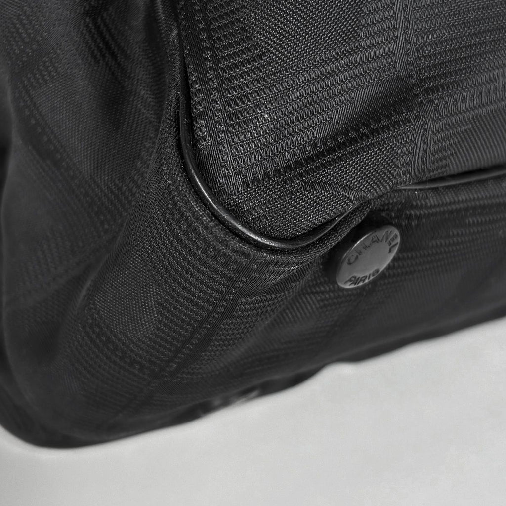 Chanel leline Handbag Nylon Black — view 3