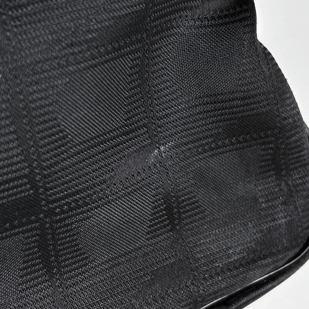 Chanel leline Handbag Nylon Black — view 4