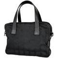 Chanel leline Handbag Nylon Black