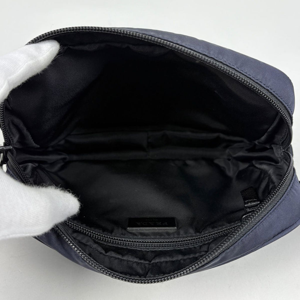 Prada Belt Bag Tessuto Nylon Navy — view 6