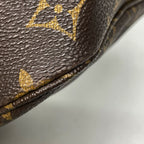 Louis Vuitton Neverfull MM Shoulder Bag Tote Monogram Brown — view 3