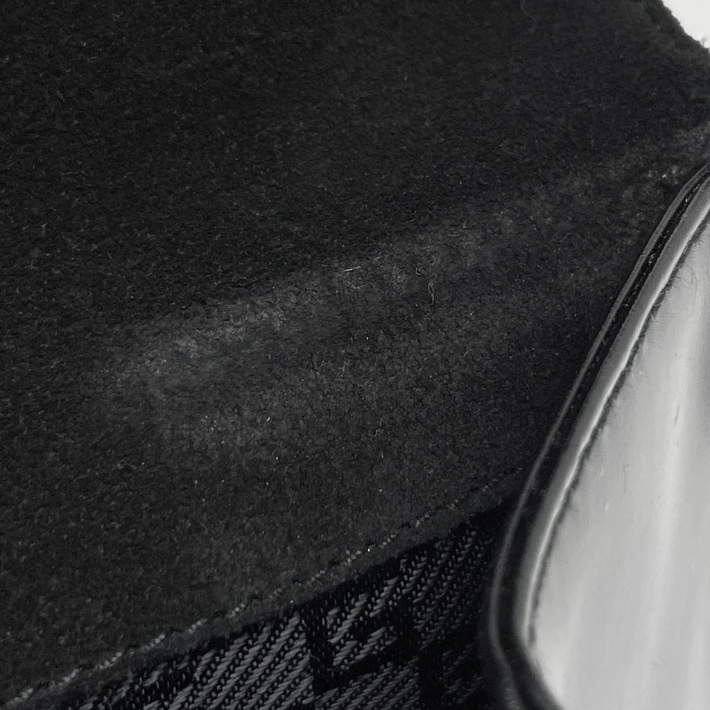 Gucci Logo Shoulder Bag Canvas Black — view 7