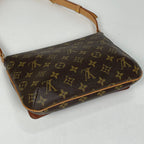 Louis Vuitton Musette Shaw Shoulder Bag Monogram Brown — view 2