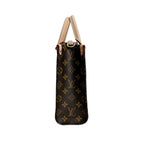 Louis Vuitton Monogram Handbag Sac Plat BB Brown — view 4