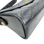Chanel Lambskin Cross Belt Bag Quilted Black — view 7
