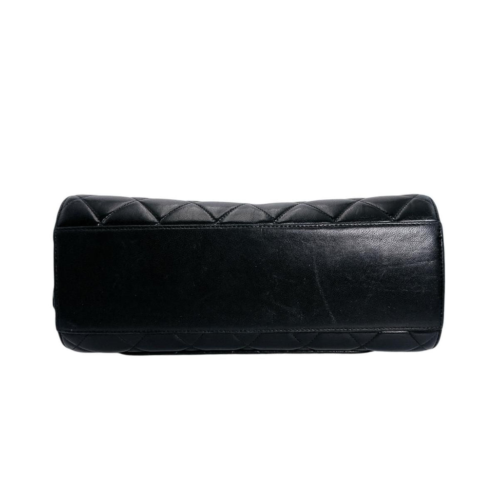 Chanel Lambskin Cross Belt Bag Quilted Black — view 5