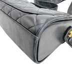 Chanel Lambskin Cross Belt Bag Quilted Black — view 8