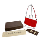 Louis Vuitton Epi Pouch Pochette Accessoire Red
