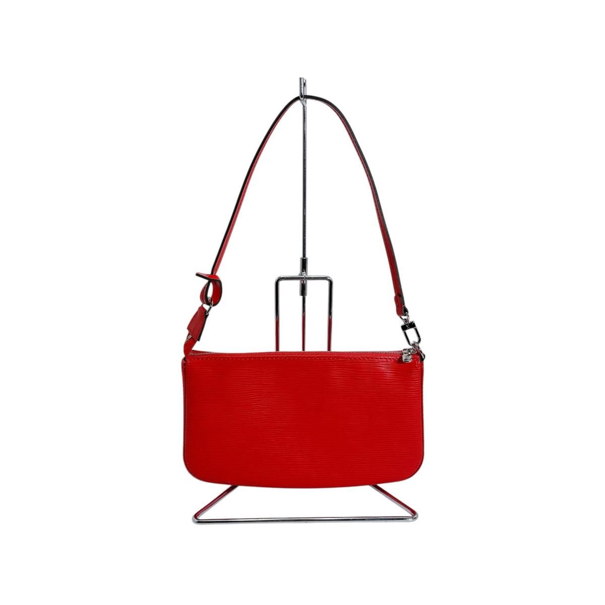Louis Vuitton Epi Pouch Pochette Accessoire Red — view 3