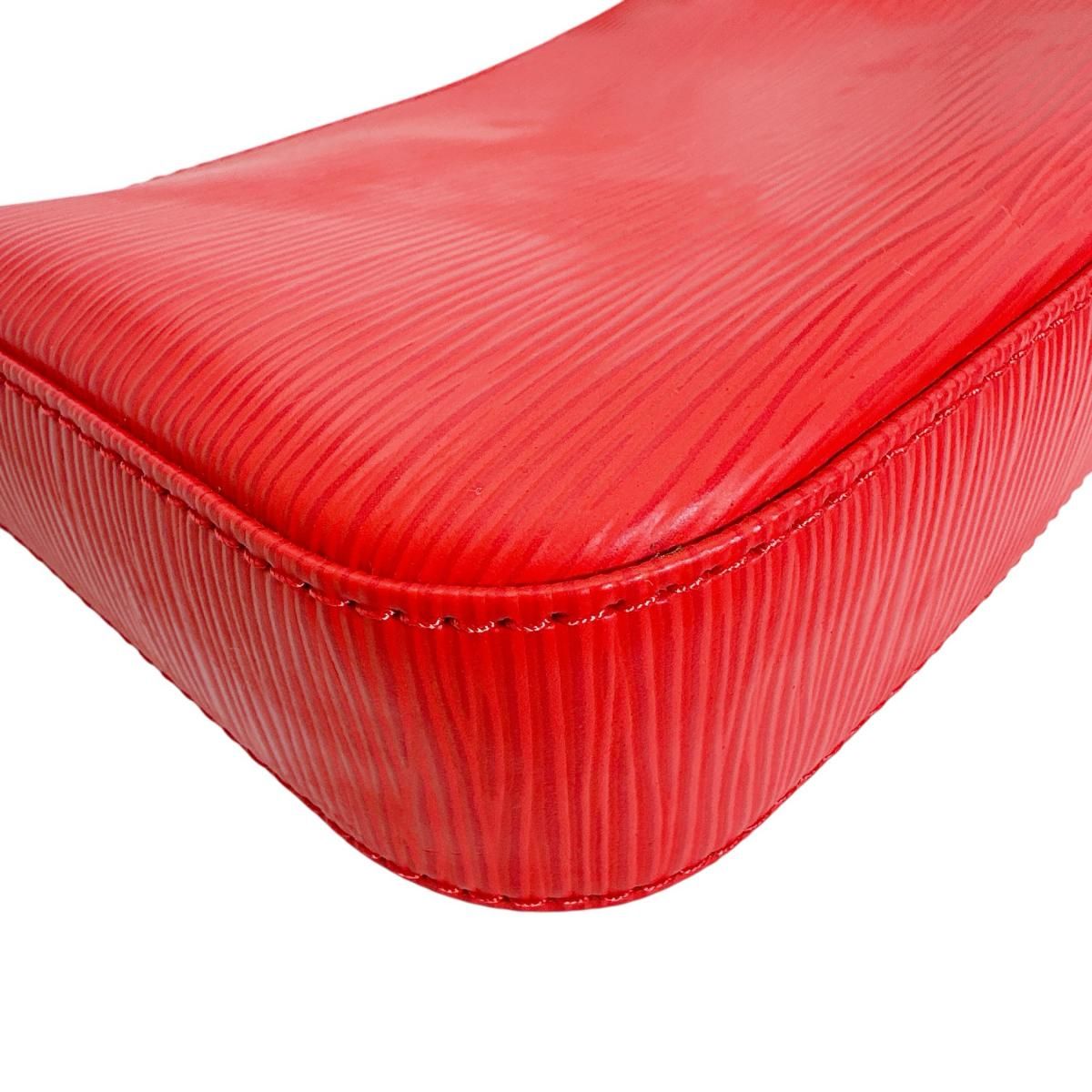 Louis Vuitton Epi Pouch Pochette Accessoire Red — view 7