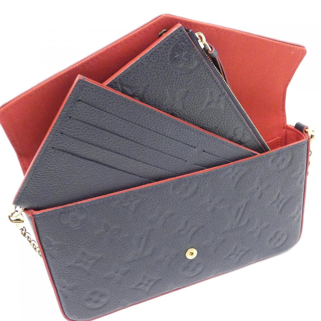 Louis Vuitton Monogram Empreinte Pochette Felicity Shoulder Bag — view 7