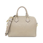 Louis Vuitton Monogram Empreinte Speedy Bandouliere 25 cm Boston Bag