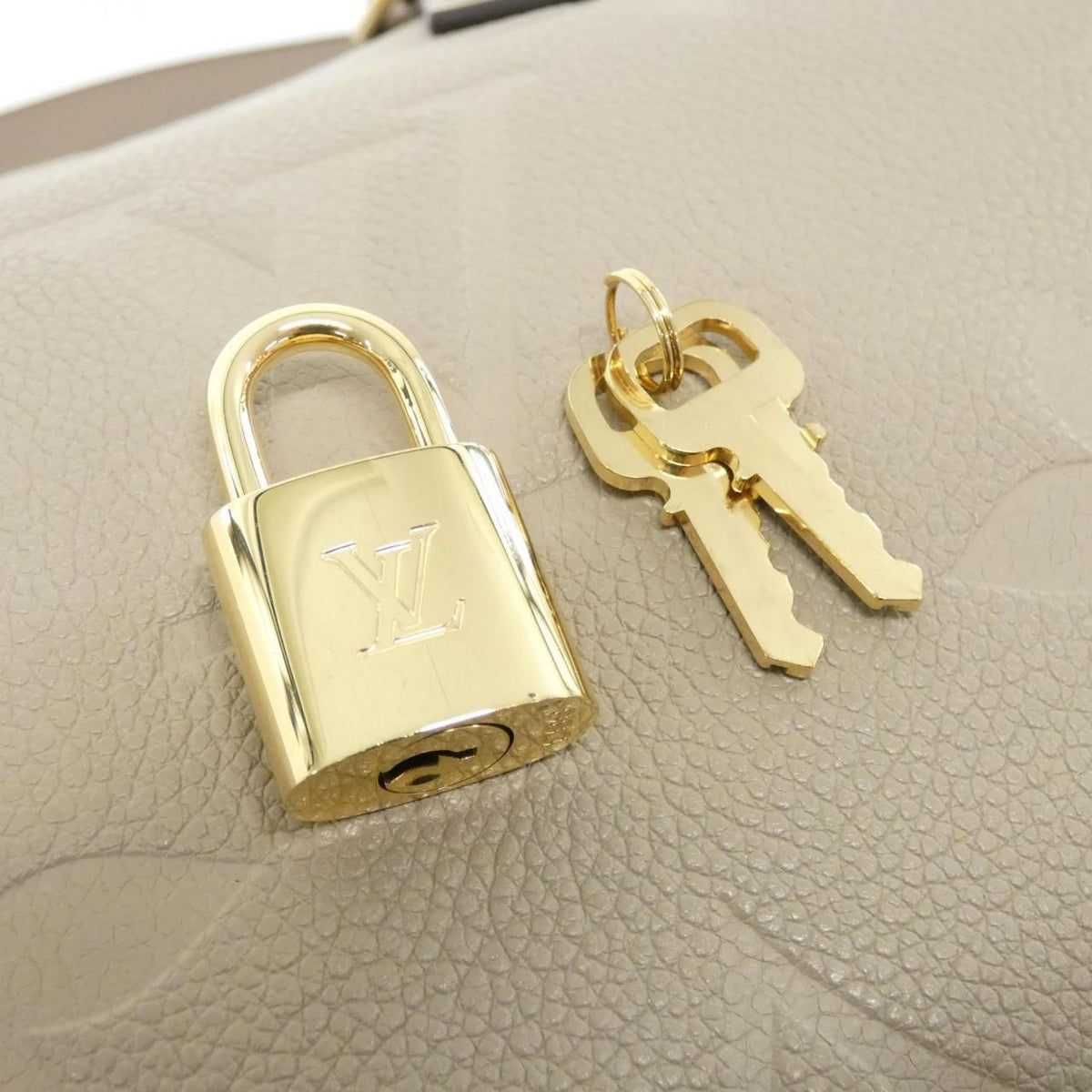Louis Vuitton Monogram Empreinte Speedy Bandouliere 25 cm Boston Bag — view 3