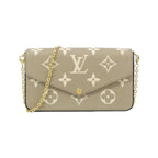 Louis Vuitton Bakara Monogram Empreinte Pochette Shoulder Bag