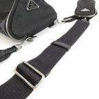 Prada Shoulder Bag Silver — view 5