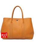 Hermes Tote Silver Garden Party PM 36 Taurillon Clemence