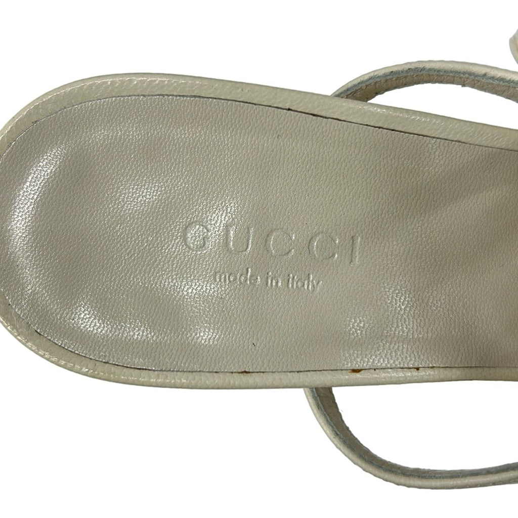 Gucci 37 Ivory Leather — view 5