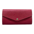 Louis Vuitton Wallet Epi Portefeuille Sarah Leather
