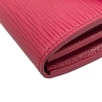 Louis Vuitton Wallet Epi Portefeuille Sarah Leather — view 6