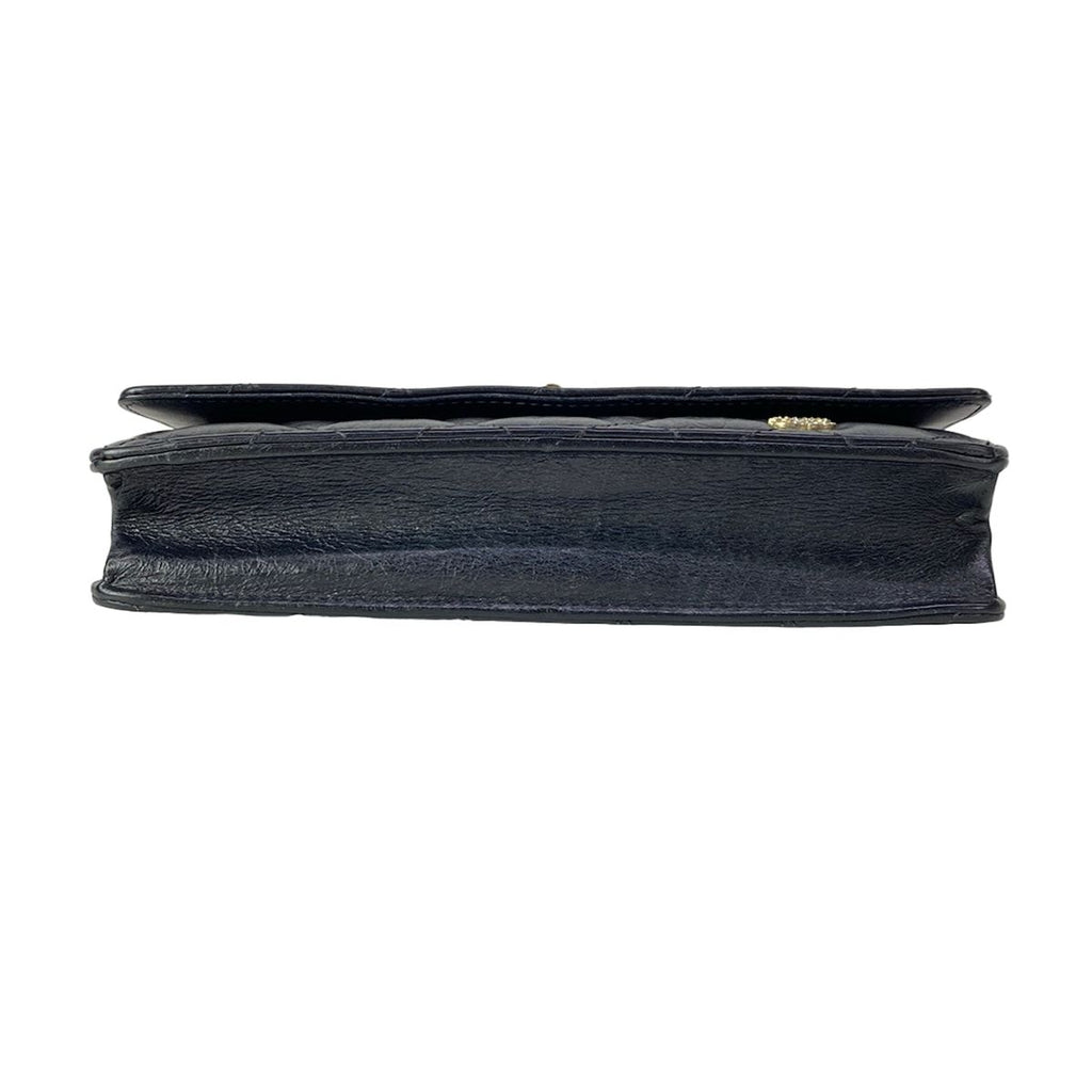 Chanel Shoulder Bag 2.55 Black Vintage Gold Che — view 5