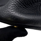 Hermes Handbag Bolide 35 Black Gold Taurillon Clemence 2-Way — view 8