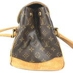 Louis Vuitton Shoulder Bag Vivari GM Monogram Canvas Brown — view 3