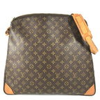 Louis Vuitton Shoulder Bag Rose Monogram Canvas Brown
