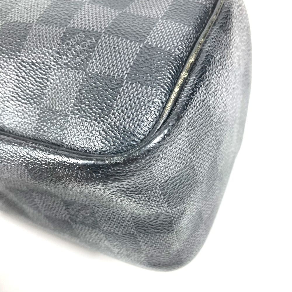 Louis Vuitton Pouch Toilet Damier Graphite Canvas Black — view 6