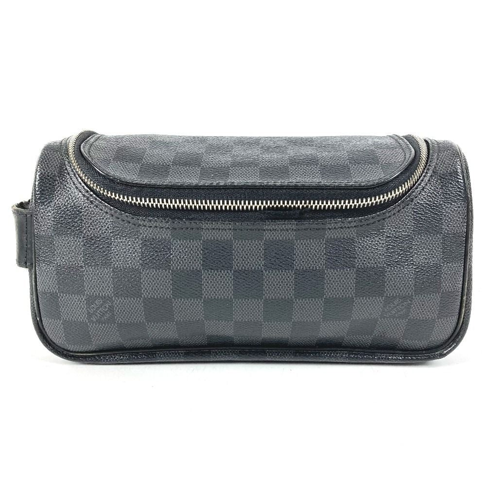 Louis Vuitton Pouch Toilet Damier Graphite Canvas Black