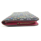 Louis Vuitton Wallet Portefeuille Insolite Monogram Multicolor Canvas Black — view 4