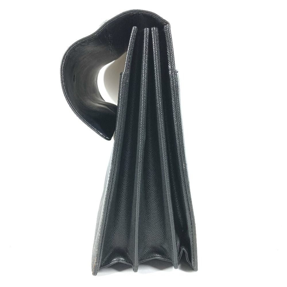 Louis Vuitton Business Bag Serviette Kazan Taiga Leather Ardoise Black — view 3