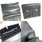 Louis Vuitton Business Bag Serviette Kazan Taiga Leather Ardoise Black — view 8