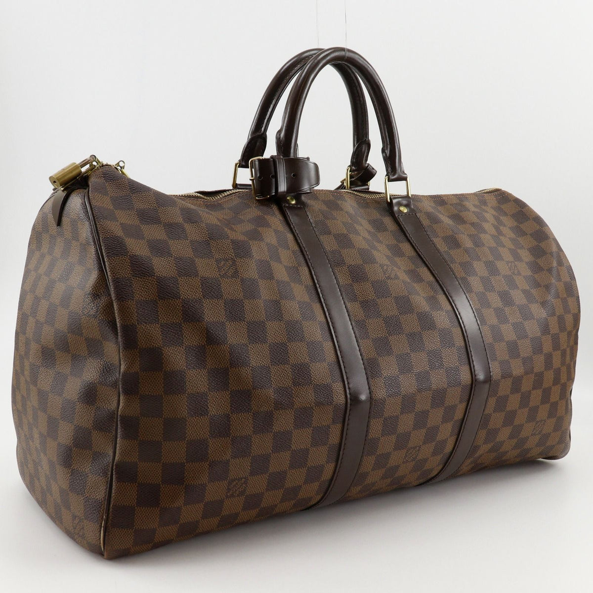Louis Vuitton Keepall 50 Damiercanvas Brown — view 3