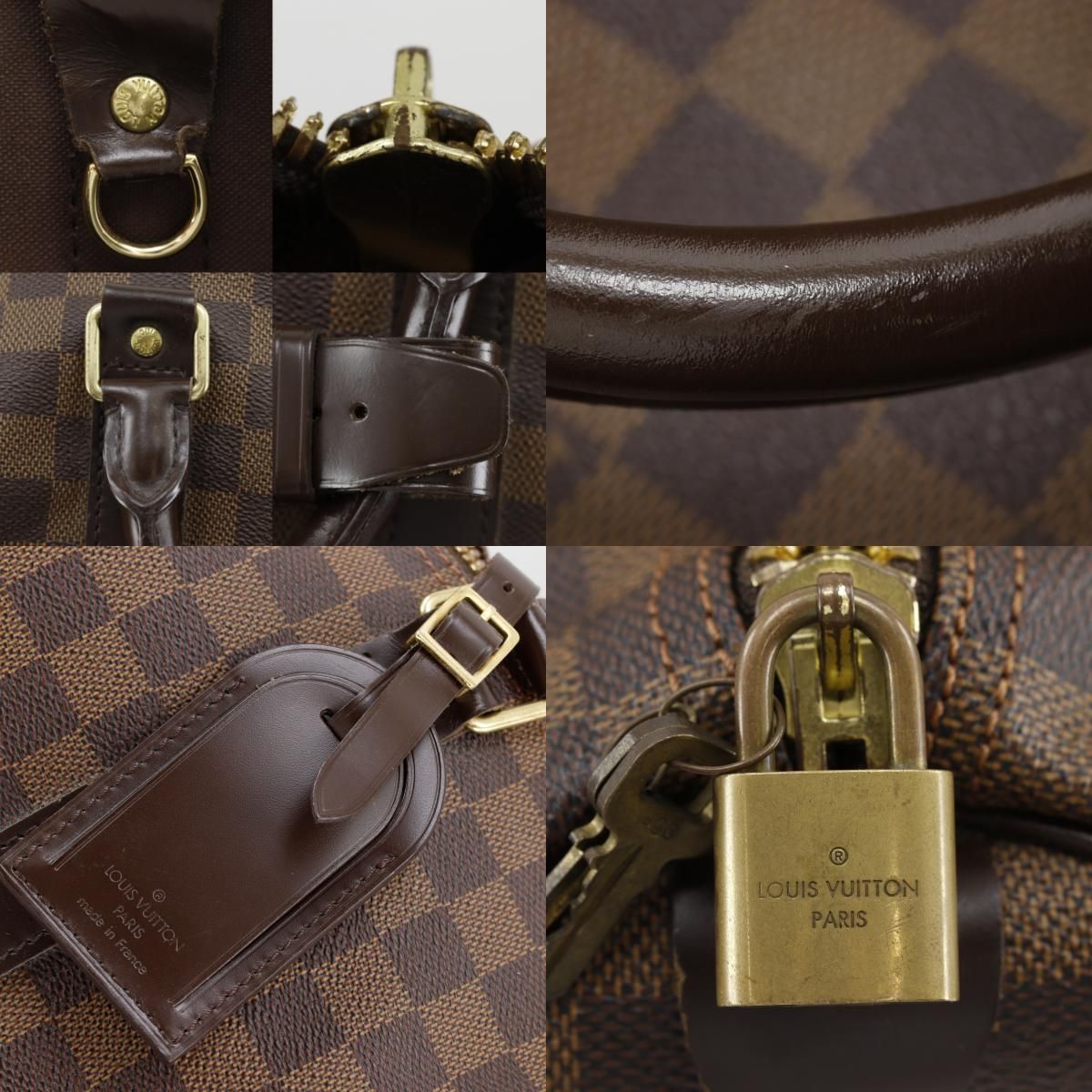 Louis Vuitton Keepall 50 Damiercanvas Brown — view 9