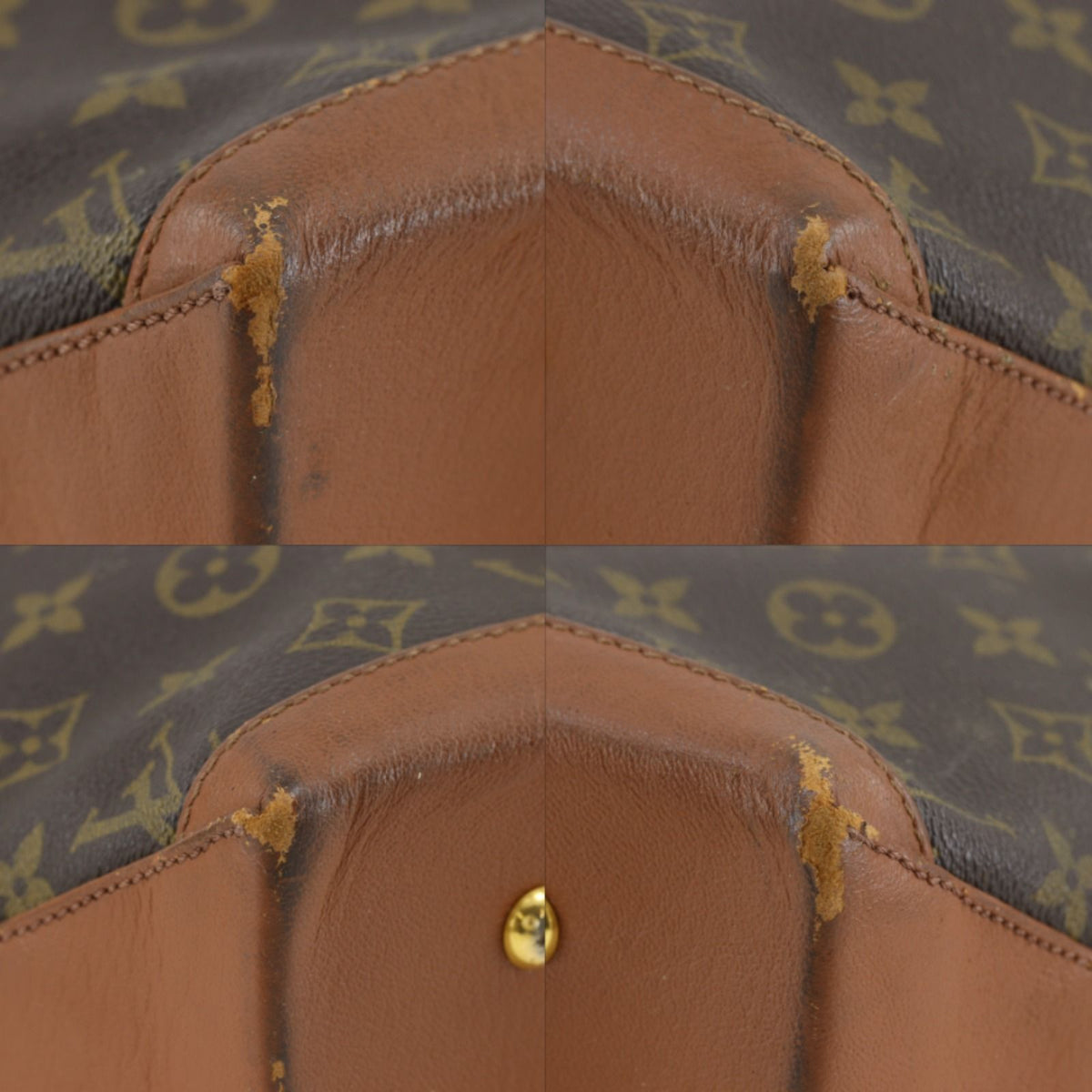 Louis Vuitton PM Monogram Canvas Brown 852 Tote — view 4