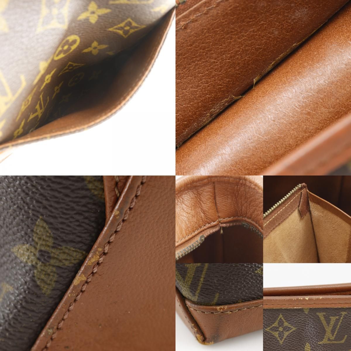 Louis Vuitton PM Monogram Canvas Brown 852 Tote — view 8