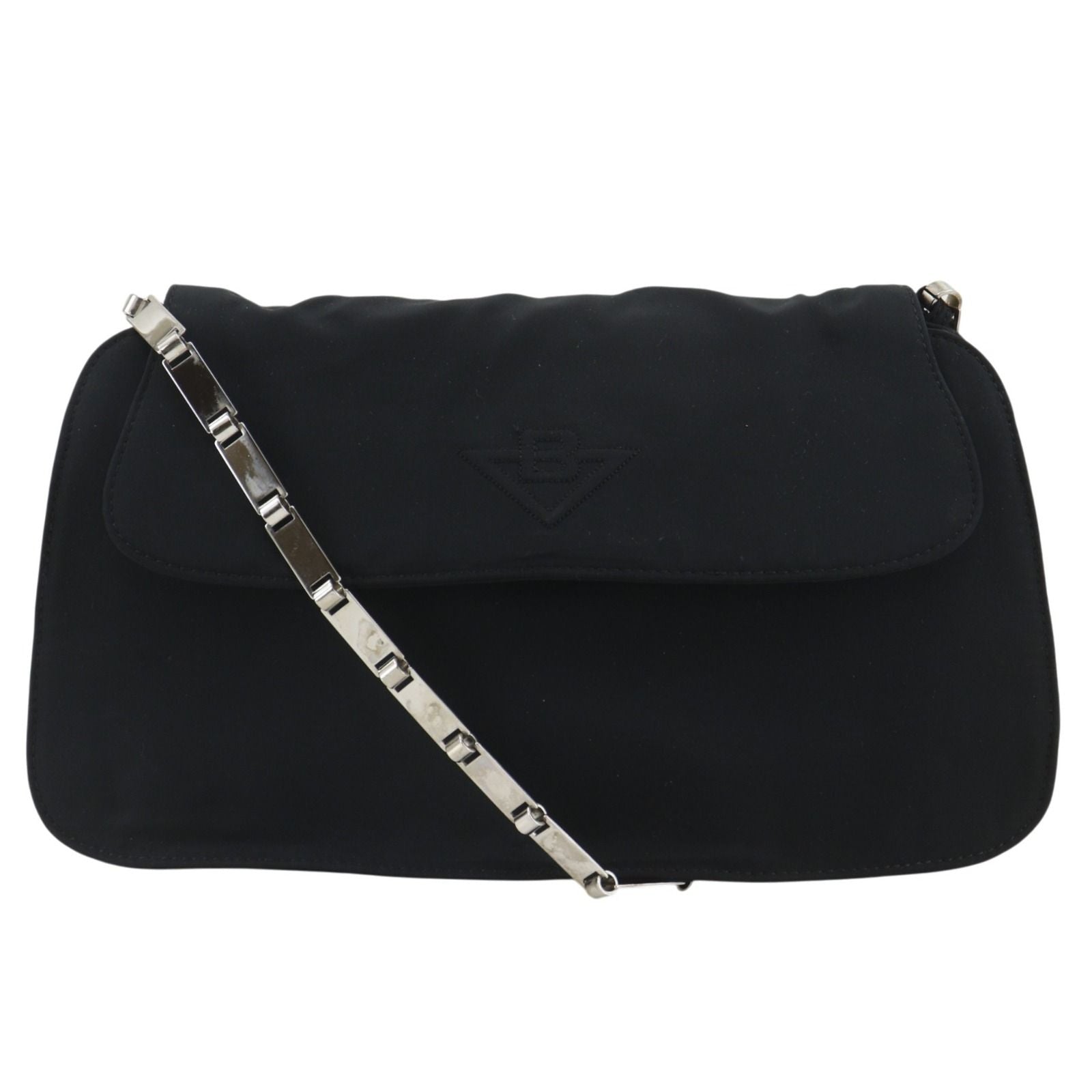 Bottega Veneta Bo Che Nylon Black LadyShoulder Shoulder Bag