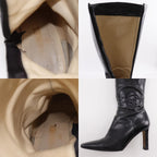 Chanel Leather LadyBoots Boot — view 7